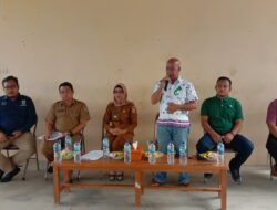 Kepala Desa Palas Bersama Masyarakat Dukung Bumdes Bersama Pangkalan Kuras