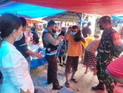 Polsek Langgam Giat Sosialisasi Pencegahan Covid-19 dan Antisipasi Aksi C3