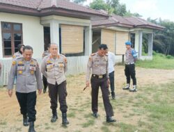 Polsek Pangkalan Lesung Terima Kunjungan Tim Supervisi Biro Logistik Polda Riau