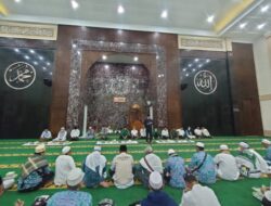 Pemerintah Daerah Lampung Selatan Sambut Kedatangan Jamaah Haji 2022 Di Masjid Agung Kalianda.