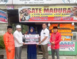 Program CSR PT. Musim Mas Bersama Baznas Berikan Bantuan ke UMKM  Sorek Satu