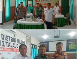 Kapolres Talaud Hadiri Komsos TNI Dengan Aparat Pemerintah