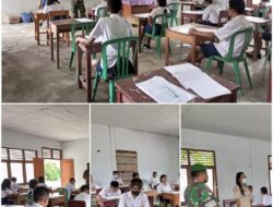 Bentuk Mental Disiplin dan Karakter Mandiri Babinsa Koramil Kabaruan Melaksanakan TNI-SAHABAT PELAJAR di SMP NEGERI III Kabaruan