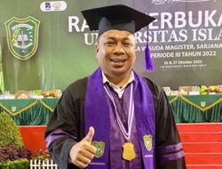 Ketua DPRD Pelalawan Tuntaskan Studi S2 Berlanjut ke S3