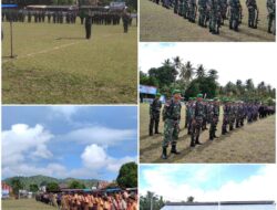 Dandim Hadiri Upacara Peringatan Hari Kesaktian Pancasila Dan Peresmiab Perdana Desa Pancasila Di Talaud