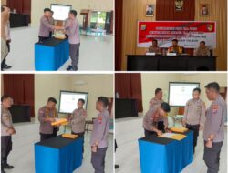 Sosialisasi DIPA. T.A.2023 Penyerahan RKA-K/L T.A. 2023 Dan Penandatanganan Fakta Integritas Polres Kepulauan Talaud