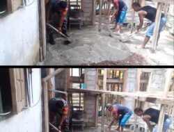 Sinergitas TNI Bersama Rakyat, Babinsa Koramil 1312-04/Rainis