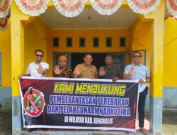 Kades Bantan Tengah Dukung Upaya Polda Riau Berantas Narkoba