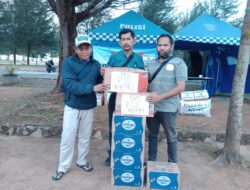 DPD PJS Kepri Serahkan Bantuan Bagi Korban Bencana di Serasan Natuna