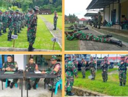 Kodim 1312/Talaud Tingkatkan Kemampuan Prajurit