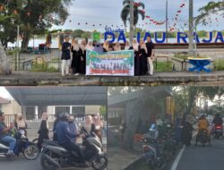 Ramadan Ceria, SD IT ARAFAH 2 RENGAT Bagi-Bagi Takjil Ke Pengguna Jalan,