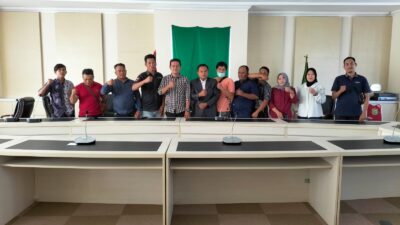 Berada di Pemkab, Ini Program DPC PJS Muba Siap Bersinergi Bersama Forkopimda