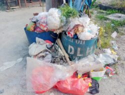 Bau Busuk Menyengat dan Tumpukan Sampah Menghiasi Kota Bidadari, Warga Sorek Satu di Harap Waspada.