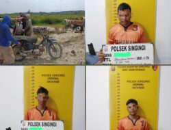Tidak Berkutik, Tiga Pelaku PETI di Desa Kebun Lado Ditangkap
