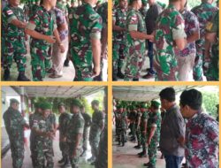 Kodim 1312/Talaud Laksanakan Halal bi Halal Selesai Cuti Dan Pam Lebaran