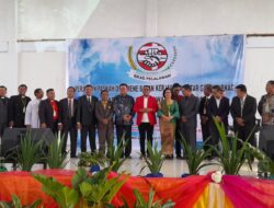 Bupati Pelalawan, H.Zukri Misran Hadiri Perayaan Paskah BKAG Se- Pelalawan