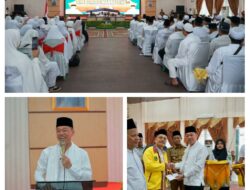 Diikuti 270 Peserta CJH , Bupati Rohil Buka Bimbingan Manasik Haji Tingkat Kabupaten 