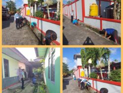 Peduli Lingkungan Warga Binaan Laksanakan Bersih-Bersih