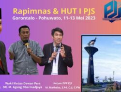 Wakil Ketua Dewan Pers Buka Rapimnas dan HUT PJS di Gorontalo