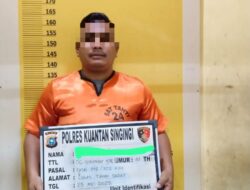 Sat Reskrim Polres Kuansing Ungkap Kasus Penipuan Jual Beli Tanah senilai Rp. 390 Juta