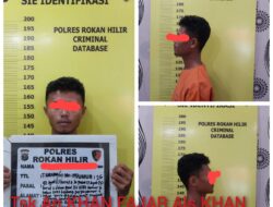 Diduga Melakukan Pengrusakan Hutan di wilayah Jumrah, Seorang Pria Diamankan Sat Reskrim Polres Rohil