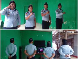 Satopspatnal Lapas Lirung Ikuti Apel Pengukuhan