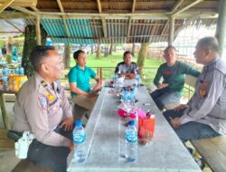 Dua Hari menjelang Iven Pacu jalur, Polres Kuansing tinjau Arena Pacu Jalur Tepian Rajo