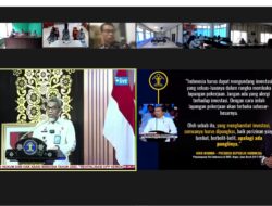 Penguatan Unit Berantas Pungutan Liar Lapas Lirung Ikuti Melalui Zoom