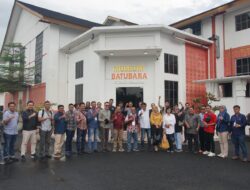 Rombongan PJS Bersama Tim Penguji UKW Berkunjung ke Museum PT Bukit Asam