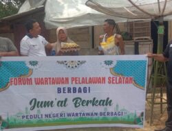 FWPS Jum’at Berbagi Salurkan Sembako di Desa Palas