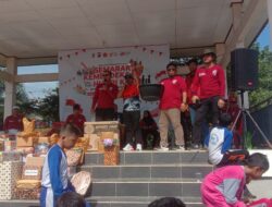 Meriahkan HUT RI ke 78 Kec. Pkl. Kuras Adakan Jalan Sehat