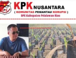 Ketua LSM KPK Nusantara DPC Pelalawan, Akan Kembali Laporkan KaDisbunak ke Kejari Negeri Pelalawan