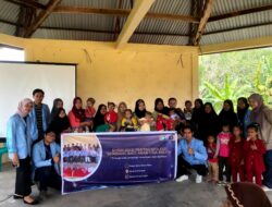 Mahasiswa KKN UNRI 2023 Desa Palas Adakan Sosialisasi Pentingnya Gizi Seimbang Bagi Balita