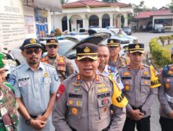 Polres Pelalawan Ops Lancang Kuning 2023,Ciptakan Kamseltibkarlantas Menuju Pemilu Kondusif 2024