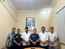 Silaturahmi, Bawaslu Pelalawan Kunjungi kantor JMSI ajak Kerjasama Pengawasan Partisipatif