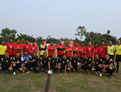 Sukseskan Pembukaan Turnamen Simpang Beringin Cup, Bupati H Zukri dan Kapolres AKBP Suwinto Perkuat Tim Media Pelalawan