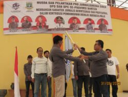 Gelar Musda dan Pelantikan DPD serta DPC PJS Se- Banten, Timan : Jurnalis PJS Wajib Kompeten dan Profesional
