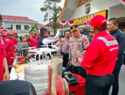 Polres Pelalawan bersama Forkopinda Gelar Rapat Koordinasi Penanganan Karhutla.