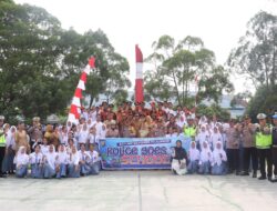 Beri Motifasi dan Semangat Kepada Pelajar Untuk Lebih Berprestasi, Polres Pelalawan Laksanakan Police Goes to School