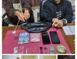 Dua Pengedar dan Perantara Jual Beli Sabu Di Sungai Buluh Ditangkap Tim Mata Elang