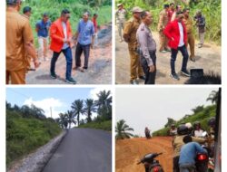 Belasan Tahun Tidak Tersentuh, Kini Jalan Simpang Perak Pelalawan-Siak Sudah Mulus