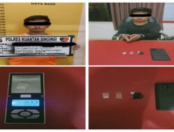 Beli Sabu Paket 200,Seorang Pria Ditangkap Mata Elang Polres Kuansing