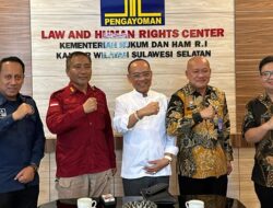 Senator Ajiep Padindang Serap Aspirasi di Kanwil Kemenkumham Sulsel