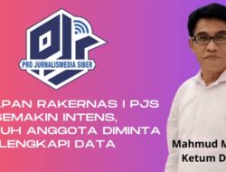 Persiapan Rakernas I PJS Semakin Intens, Seluruh Anggota Diminta Kirim Data