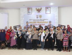 Polres Pelalawan Gelar Acara Puncak Bakti Sosial Dalam Rangka Mengabdi Untuk Negeri.