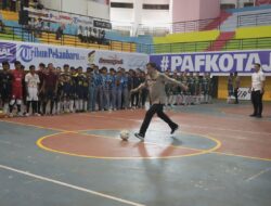 Bupati Suhardiman Amby Hadiri Opening Ceremony Event Futsal
