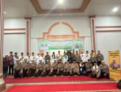 Lakukan Coling System di Tahun Pemilu, Kapolres dan Bupati Pelalawan Giat Lakukan Subuh Harmoni