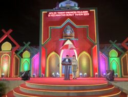 Bupati Pelalawan H. Zukri Misran SE Resmi Tutup MTQ Pelalawan ke XXI, Kec. Bandar Sekijang Juara Umum