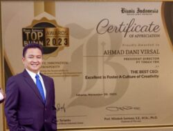 PJS Apresiasi Prestasi Ahmad Dani Virsal