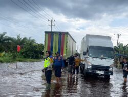 Jalan Lintas Timur Desa Kemang KM 76-83 Di Tutup, Akses Menuju Pekanbaru Di Alihkan Rute Teluk Kuantan